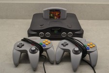 Nintendo 64 Console Bundle with Banjo Kazokie & 2 Controllers (N64)