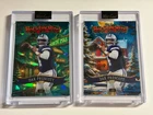 Lot 2 Dak Prescott 2025 Wild Card Holiday Green Ice /2 & Blue /3 Cowboys