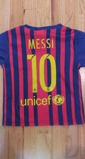 FC Barcelona Nike Lionel Messi Kids Jersey T-4