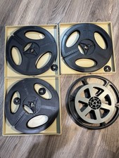 Three BAIA Plastic Storage Boxes for film w/ empty 400 reels  extras