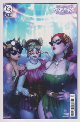 Gotham City Sirens Unfit For Orbit #2 Cvr B Noobovich Variant (DC, 2025) NM