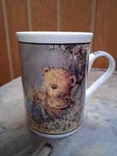 Tasse: Teddybär, Porzellan, Neu