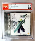 BLACK LABEL FINAL FANTASY 7 FFVII VII CIB GRADED PSA 8.5 WATA PlayStation 1 PS1