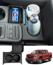 For 2022-24 2025 Ford Maverick Center Console Cup Holder Insert Storage Box Tray
