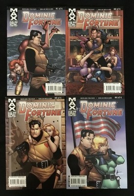 Dominic Fortune 1-4 (2009) & The Eternal 1-6 (2003) Marvel Comics Max Series