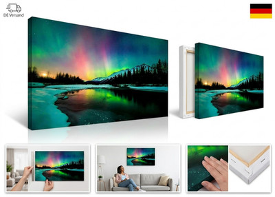 UTELKA Diamond Painting Groß Aurora(40x70cm)-5D Diamond Painting Erwachsene ,DIY