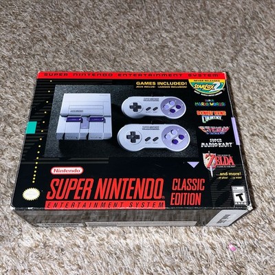 Used Genuine Super Nintendo Entertainment SNES Classic Edition 200
