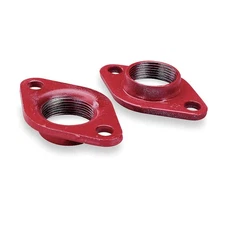 BELL & GOSSETT 101207 Flange,1 1/2" FNPT,2 PK,Cast Iron PK 4