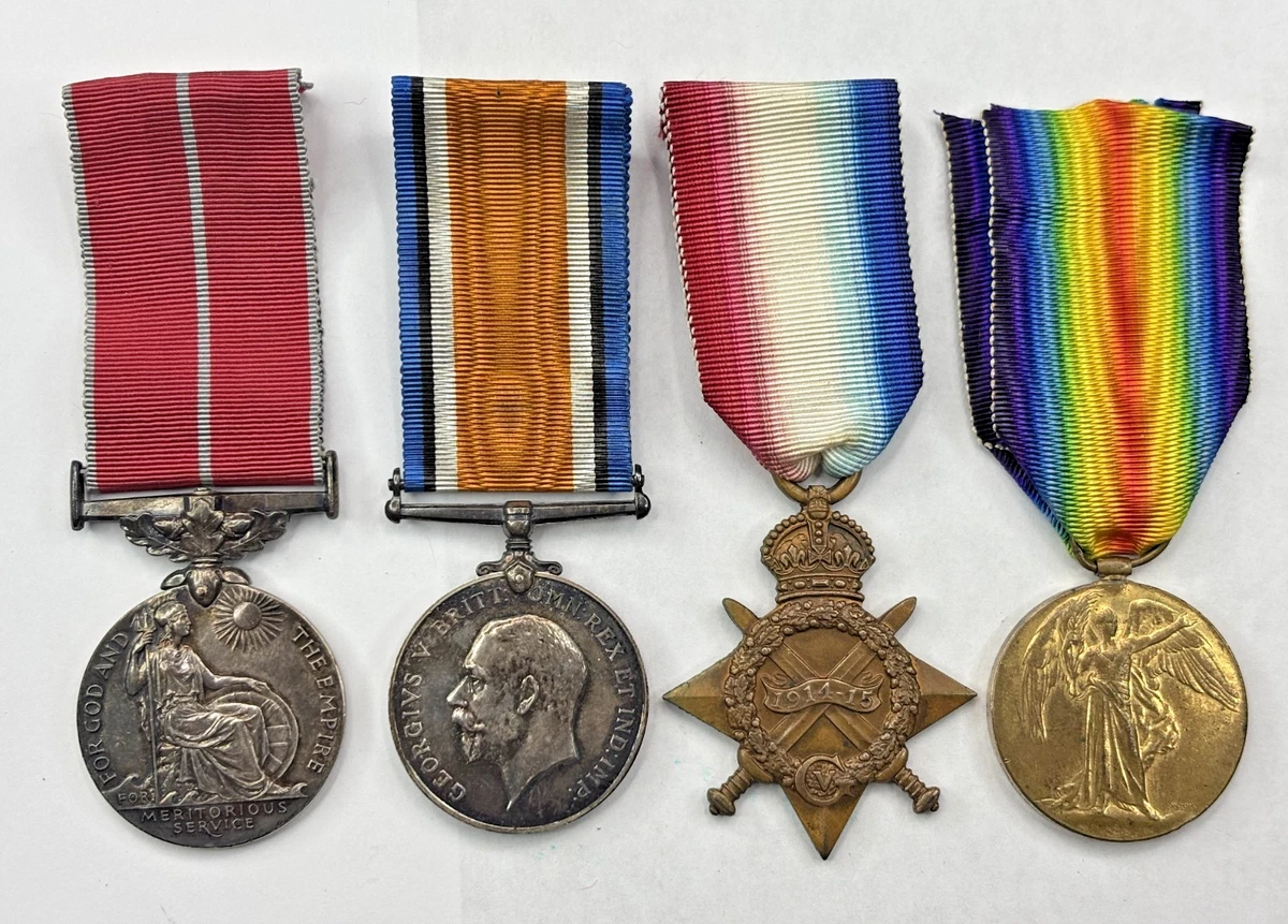 25+ Original WW II British Medals, Pins & Ribbons for sale