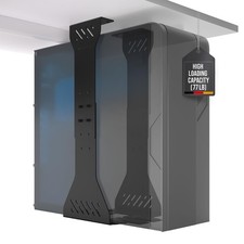 Heavy Duty Under Desk PC Holder   Up to 77 lbs Load Capacity - Adjustable Com...