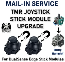 PS5 DualSense Edge Stick Module X2 Drift Fix – Mail-In Service – TMR Upgrade