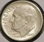Silver Dime - Roosevelt - 1946-S [301]