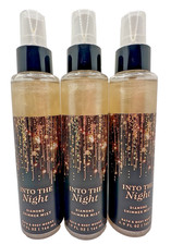 Bath  Body Works Into The Night Diamond Shimmer Mist 4.9 oz x3