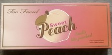 NEW Too Faced Sweet Peach AUTHENTIC Eye Shadow Palette