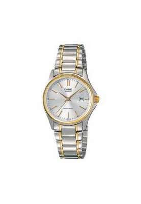 Casio LTP-1183G-7A Analog Two-tone Gold Stainless Steel Quartz Ladies Watch