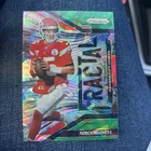 🔥2025 Panini Prizm PATRICK MAHOMES Fractal #5 Green Cracked Ice Chiefs SP