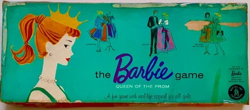 Barbie Game Queen of the Prom Original Vintage 1960 Mattel