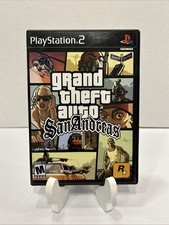 GRAND THEFT AUTO San Andreas (PS2 PlayStation 2) GTA Complete Manual Map 