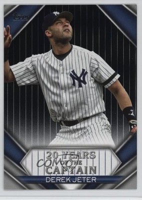 2020 Topps Update 20 Years of the Captain Black 197/299 Derek Jeter HOF 09if