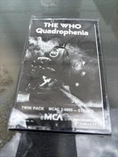 SEALED, The Who – Quadrophenia MCAC 2-6895, CRC, audio cassette, US, 1985