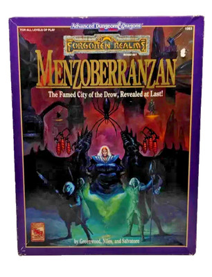 Menzoberranzan Forgotten Realms The Famed City of the Drow **Complete**
