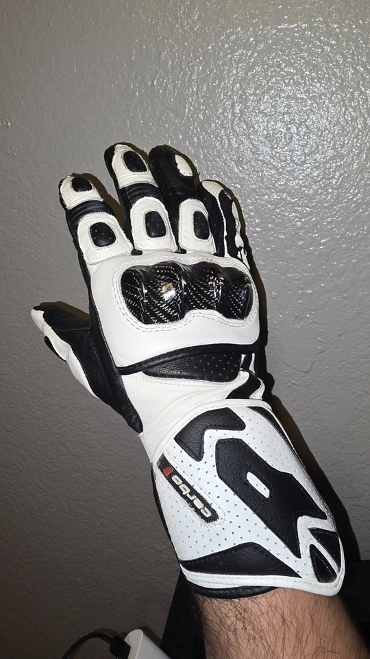 Guantes Guantelete Spidi Carbo 1 (TALLA: M, Usados: Buen Estado) Foto 2 de 4