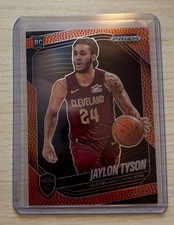 2024 Panini Prizm Black Jaylon Tyson Rookie Basketball Refractor /225 ! Cavs