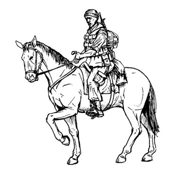 Cmk 129-F35208 - 1:35 Us Mounted Soldier In Afganistan (1 Fig & Horse) - Neu-image