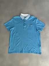 Ted Baker Polo Shirt Mens XXL Size 6 Turquoise Short Sleeve NWT New With Tags