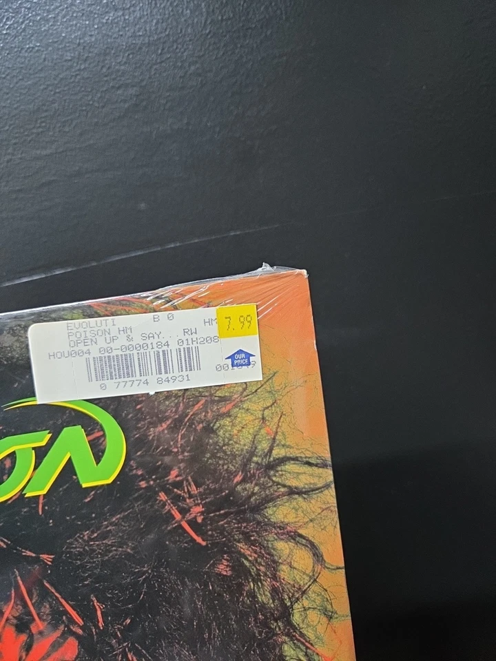 Poison Open Up And Say...Ahh! Lp Vinyl 1988 1st Press W/Sticker SEALED/NEW NM/M - Image 4 of 4