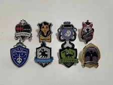 Twisted Wonderland Dormitory Pin Badge Complete Set of 8 Types