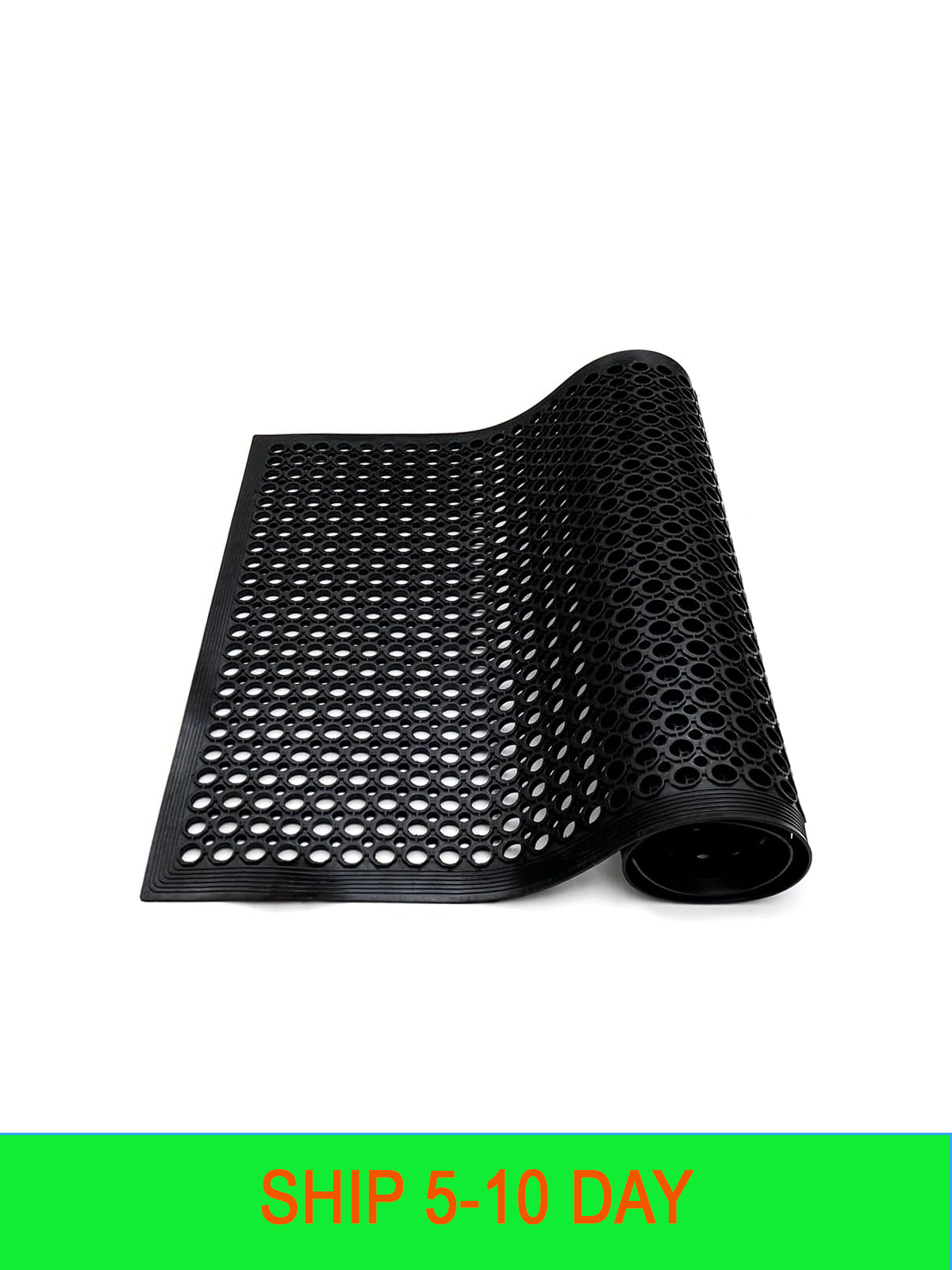 Anti-Fatigue Rubber Floor Mat - NANBOWANG Commercial Grade Grease Resistant Non-