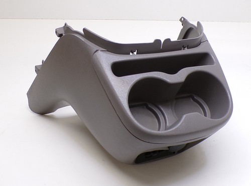 Ford Excursion 99-07 F250 F350 Front Center Console Rear Cup Holder Grey Gray