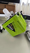 AlienBees B1600 640W Studio Monolight Strobe Green 120V extra bulb and 40 grid