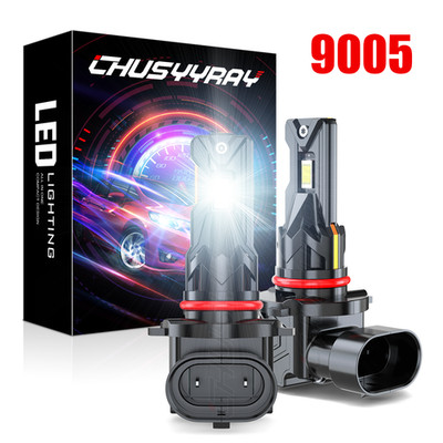 HB3 9005 LED Headlight Super Bright Bulbs Kit White 9600LM Hi/Lo Beam