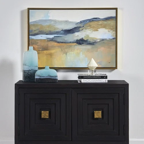 Uttermost 32333 Folded Hills 26" x 38" Framed Landscapes Painting - MultiColor - Picture 3 of 6