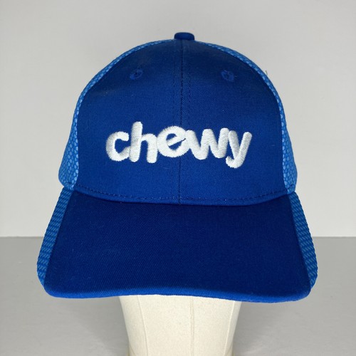Chewy Blue Adjustable Hat Cap Pet Dog Cat