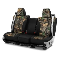 Saddleman 048532-12 Canvas 3rd Row Kanati w Black Custom Seat Covers
