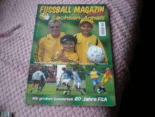 Sonderheft  " Fußball  Magazin  Sachsen Anhalt  Saison 10/11 "