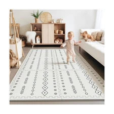 Baby Foam Play Mat for Floor, PIGLOG 72x48 Baby Crawling Mat, Puzzl... Fast Ship