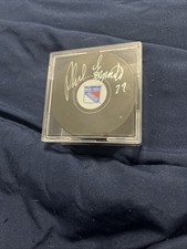 Phil Esposito HOF Signed/Autographed NY Rangers Hockey Puck JSA#WB307877