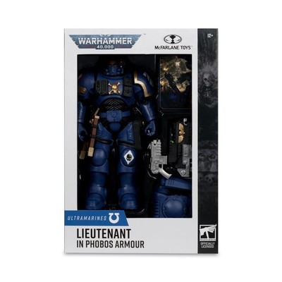 McFarlane Toys Warhammer 40.000 Lieutenant in Phobos Rüstung (Ultramarines)