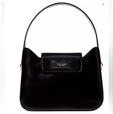 Kate Spade Sam Icon Spazzolato Leather Mini Hobo Bag with Dust Bag