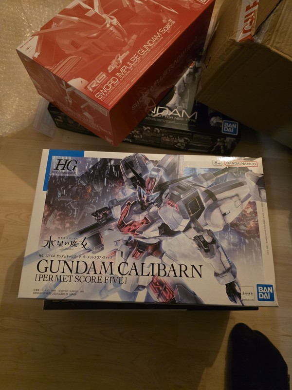 HG 1/144 Gundam Calibarn Permet Score Five Gunpla Model Kit Premium Bandai
