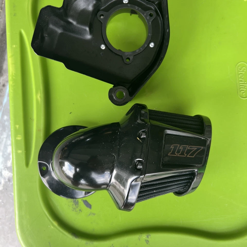 Harley-Davidson 17-25 Softail Touring M8 117 Heavy Breather Air Cleaner Breather - Image 4 of 4