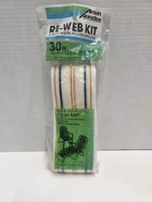 Re-Web Kit 3”x30’ Polypropylene White Green Orange Arden Paradise #79991 New