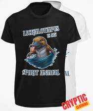 lICKALOTAPUS is my Spirit Animal MEME SHIRT Funny Platypus Rude Adult Pussy TEE