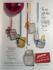 1949 Zippo Manufacturing Co Bradford Pa Lighters Gift Windproof VTG Print Ad
