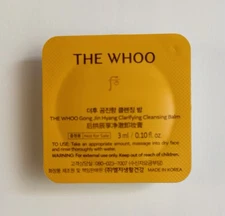 THE WHOO Clarifying Cleansing Balm Removes Make-up, Moist & Soft Skin 3ml X 10Ea
