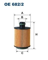 Filtron ÖLfilter OE 682/2 FüR Suzuki Opel Fiat CitroËN Lancia Alfa Romeo
